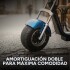 Moto Electrica Gogreen Deluxe 1500W 16Ah 30Km Autono. 45Km/h Color Variante Azul