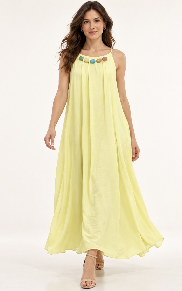 VESTIDO MALASIA - AMARILLO 