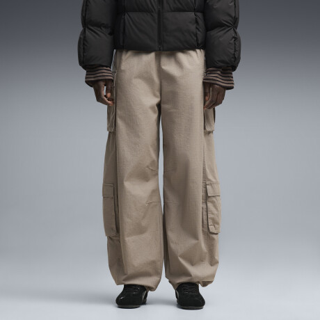 ESS Relax.Barrel Ripstop Cargo Slouchy Pants 63667581 Beige