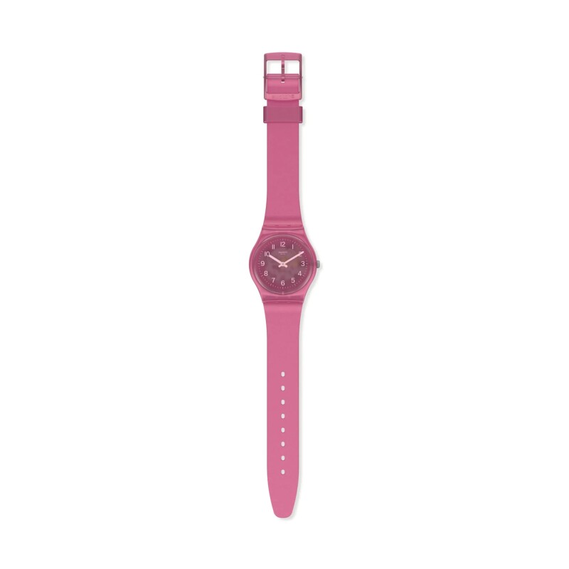 Reloj Swatch Blurry Pink GP170 de silicona rosa para mujer Reloj Swatch Blurry Pink Gp170 De Silicona Rosa Para Mujer