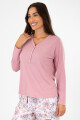 Pijama flowering Lila