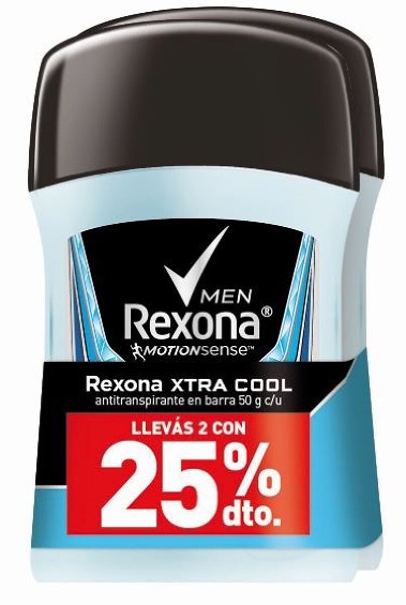 Rexona Pack Deo Sti Xtracool X50gr 