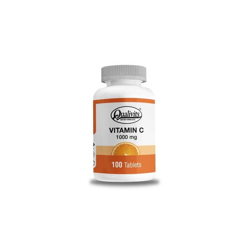 Vitamina C Qualivits 1000 Mg. 100 Tabletas. Vitamina C Qualivits 1000 Mg. 100 Tabletas.