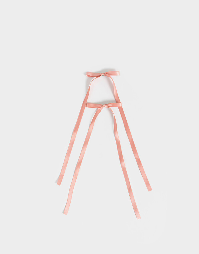 Piquitos Con moño Set De Piquitos Con Moño - Rosa Claro