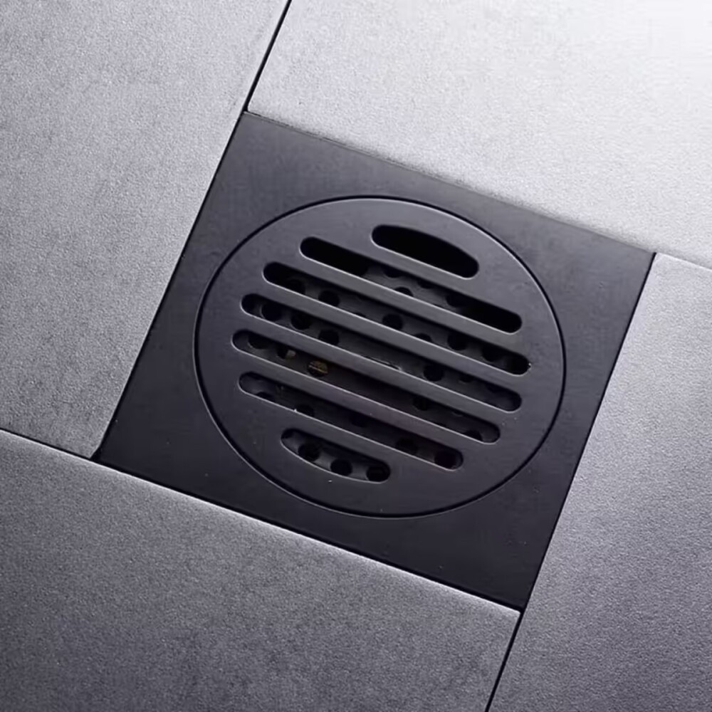 Rejilla de piso 15x15 negro mate dmc Rejilla De Piso 15x15 Negro Mate Dmc