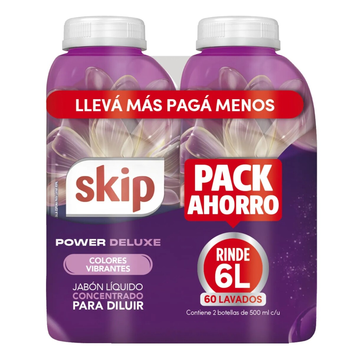 SKIP JABON LIQUIDO PARA DILUIR X 2 UNIDADES 