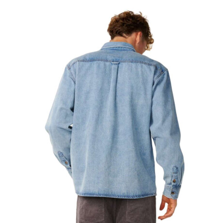 Camisa Rip Curl Classic Surf Denim Azul