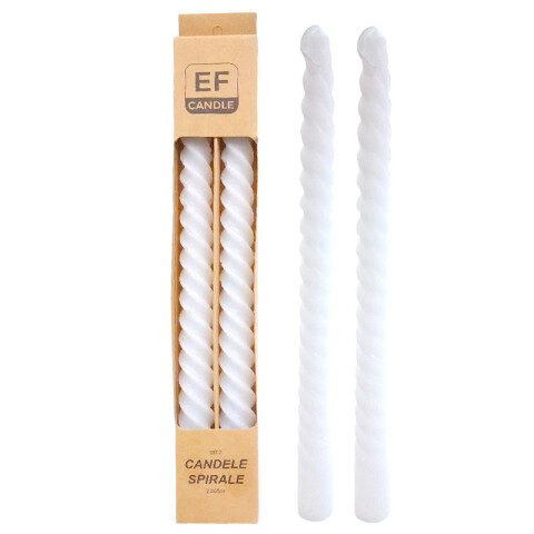 Velas en espiral decorativas 2 pcs Velas En Espiral Decorativas 2 Pcs