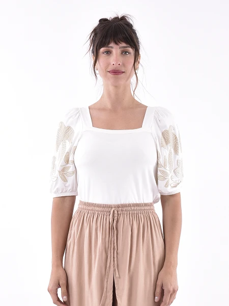 REMERA MARILIA CRUDO