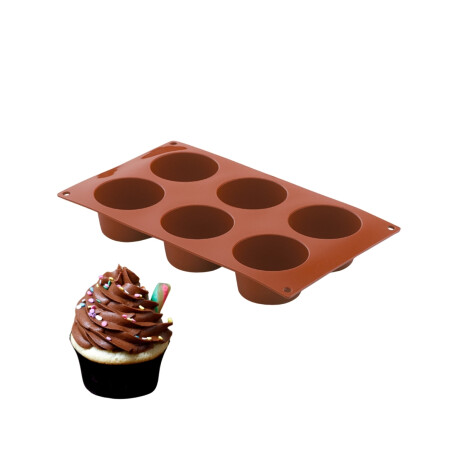 Molde Silicona Muffins 6 Cavidades Lacor Molde Silicona Muffins 6 Cavidades Lacor