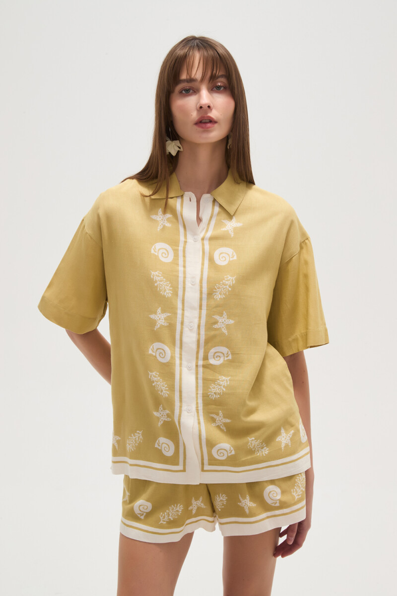 Camisa Ghala - Estampado 2 