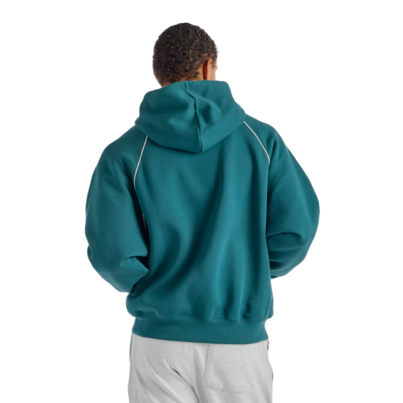 Canguro New Balance Trackside Fleece - Verde Canguro New Balance Trackside Fleece - Verde