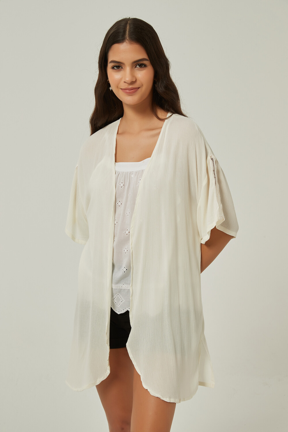 Kimono Matasequoia Marfil / Off White