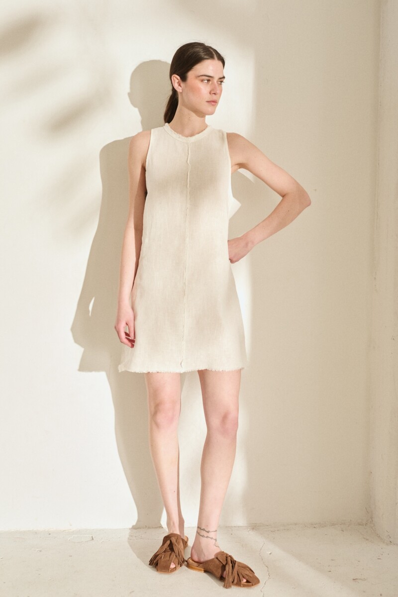 PRE VENTA VESTIDO ANANA SHORT Crudo
