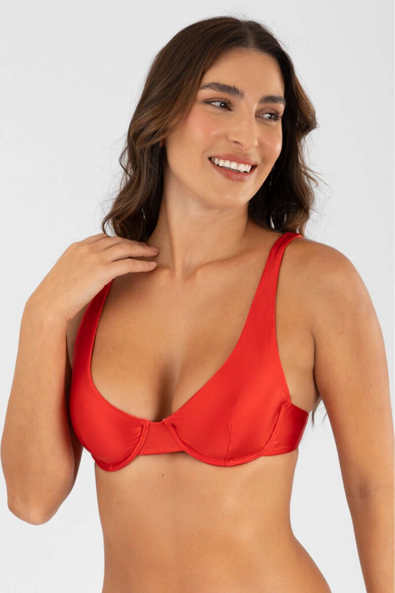 Copa balco manu - Hot red metal 