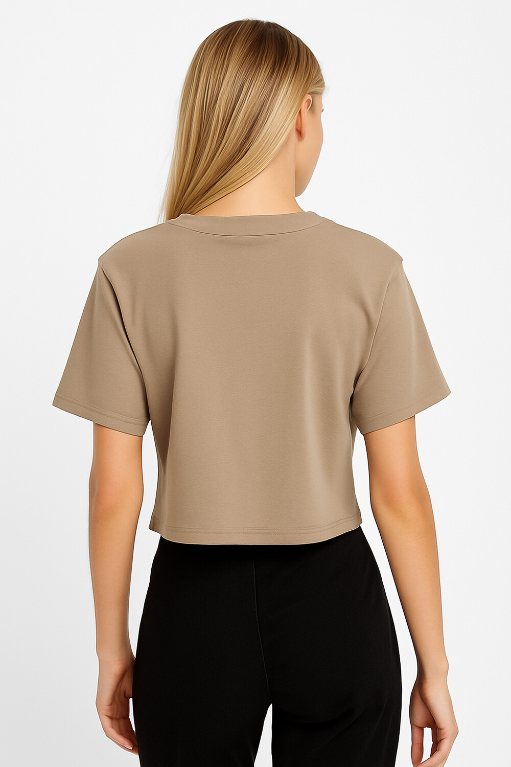 Remera Truvila Taupe Claro