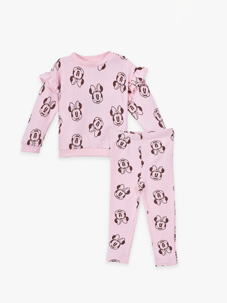 CONJUNTO MINNIE ROSA CLARO