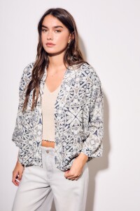 Kimono Print Multi