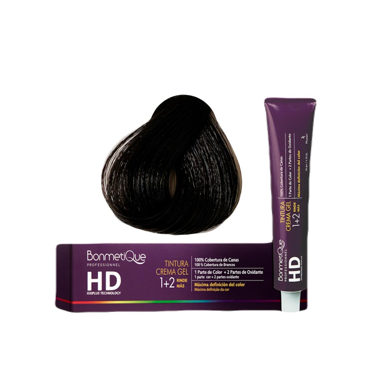 Bonmetique Tinta HD Professional 100gr - N°3 Castaño Oscuro 