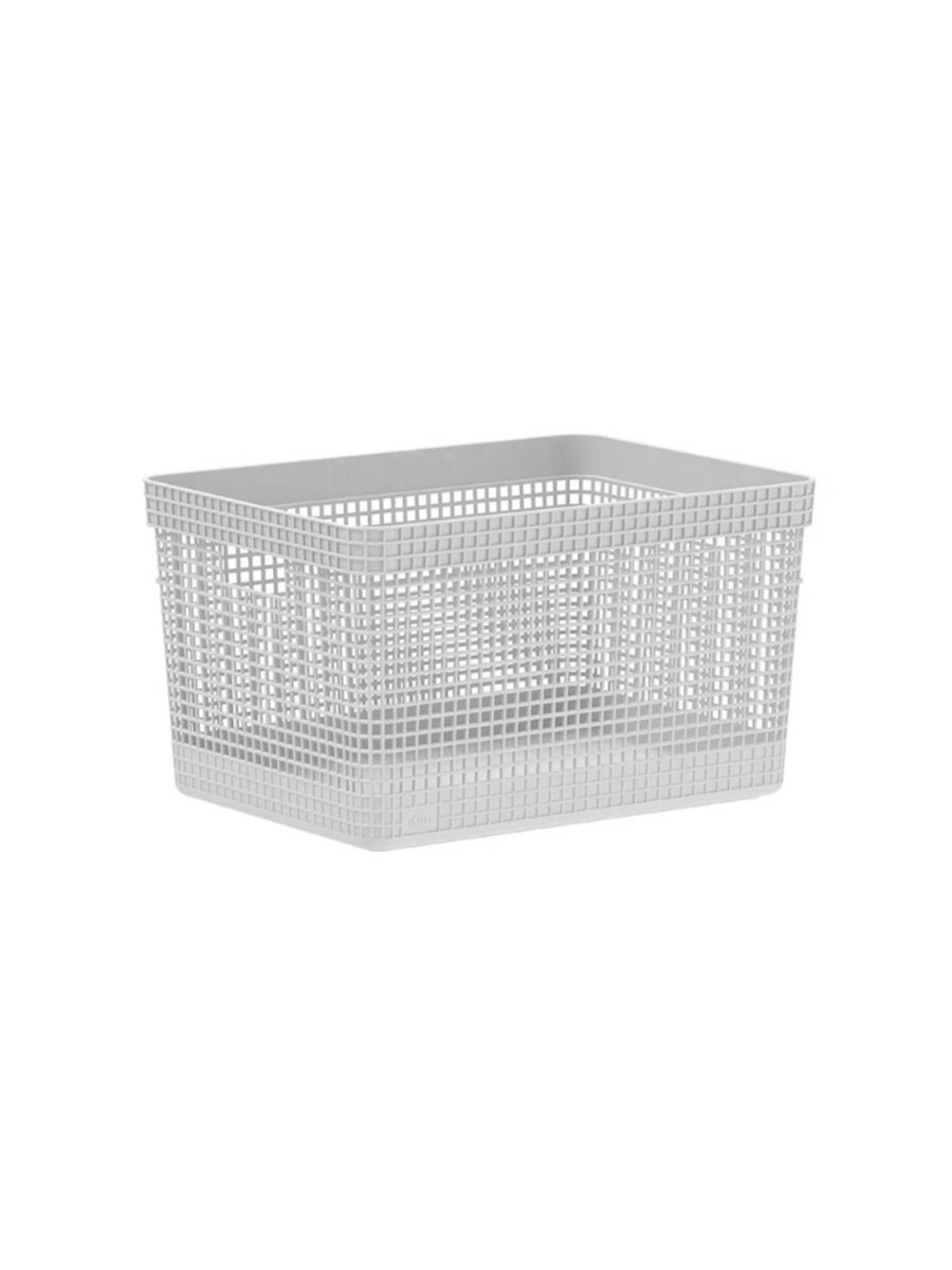 CESTA PLASTICA - BEIGE 