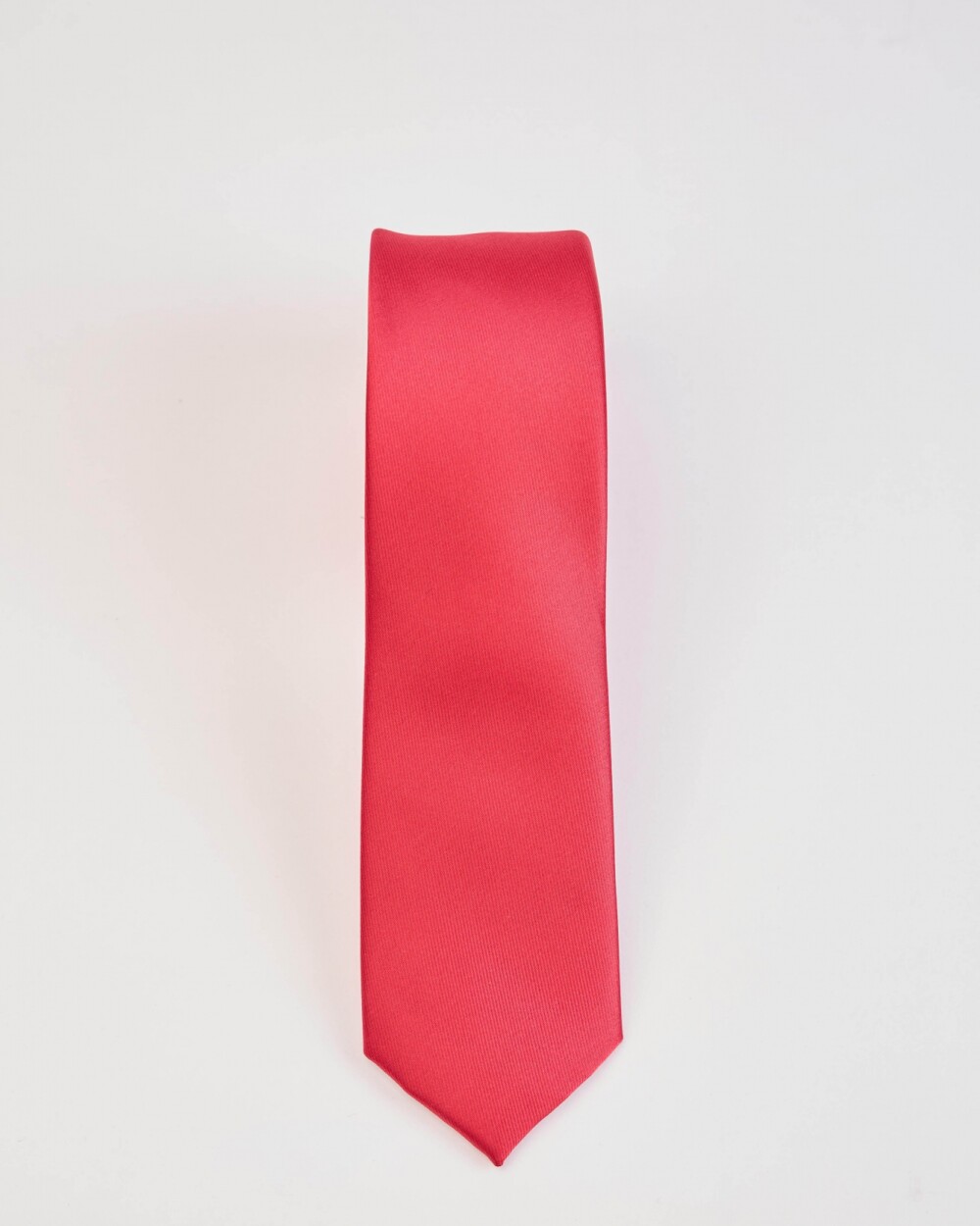 Corbata Microfibra Rojo Satinado