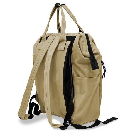 Mochila Cartera Everlast Bolso Dama Urbana Antirrobo Marrón