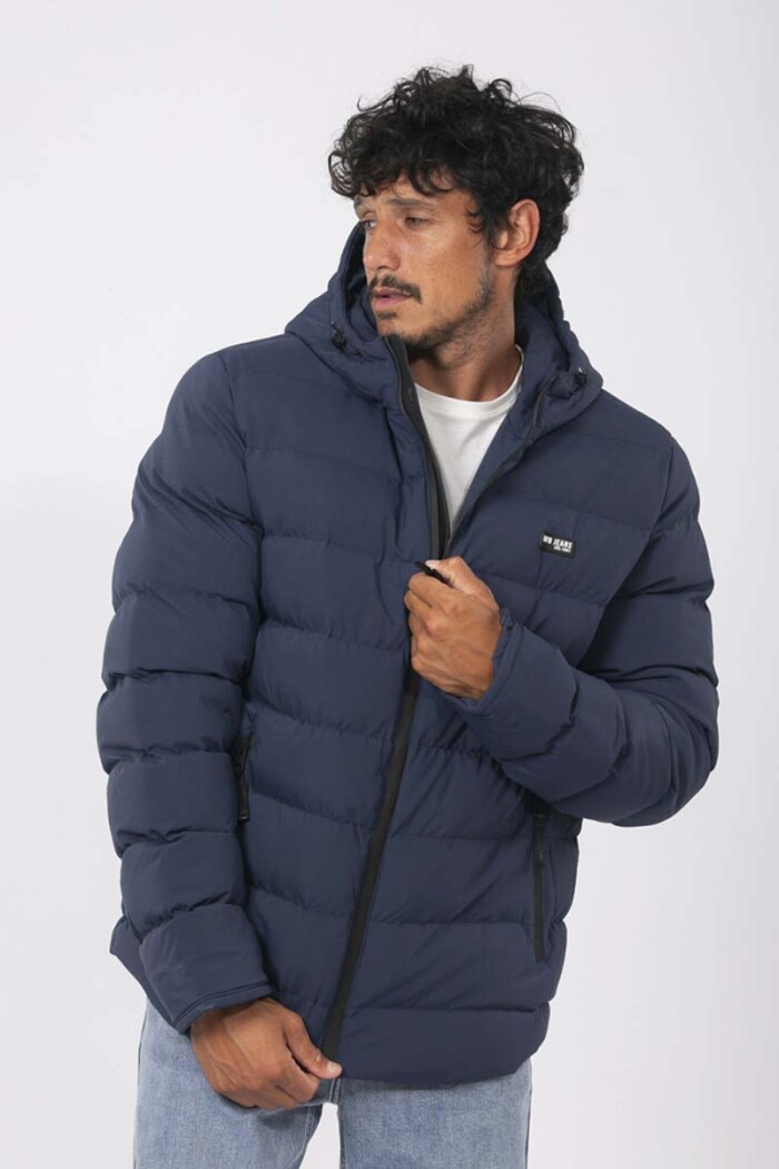 CAMPERA UFO BARCODE Azul