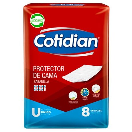 Cotidian protector de cama x8 unidades Cotidian protector de cama x8 unidades