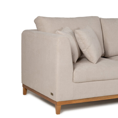 Rinconera Belfast - Tela Microfibra - Chaise derecho 2226 (Beige)