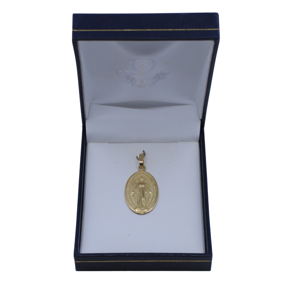 Medalla en oro 18k imagen Virgen Milagrosa medidas 2,7 x 1.6 cm Medalla en oro 18k imagen Virgen Milagrosa medidas 2,7 x 1.6 cm