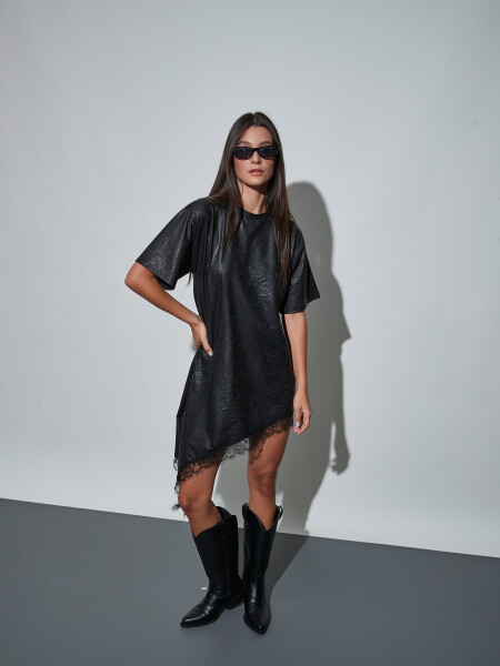 VESTIDO MERA NEGRO