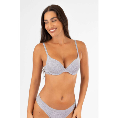 Soutien copa b cotton Gris melange