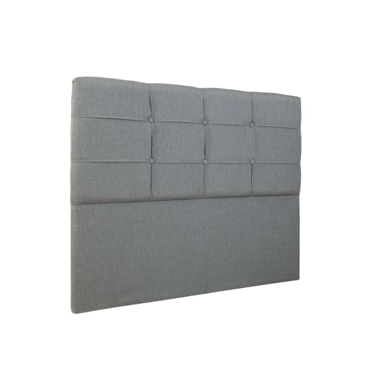 Respaldo King London - Gris 