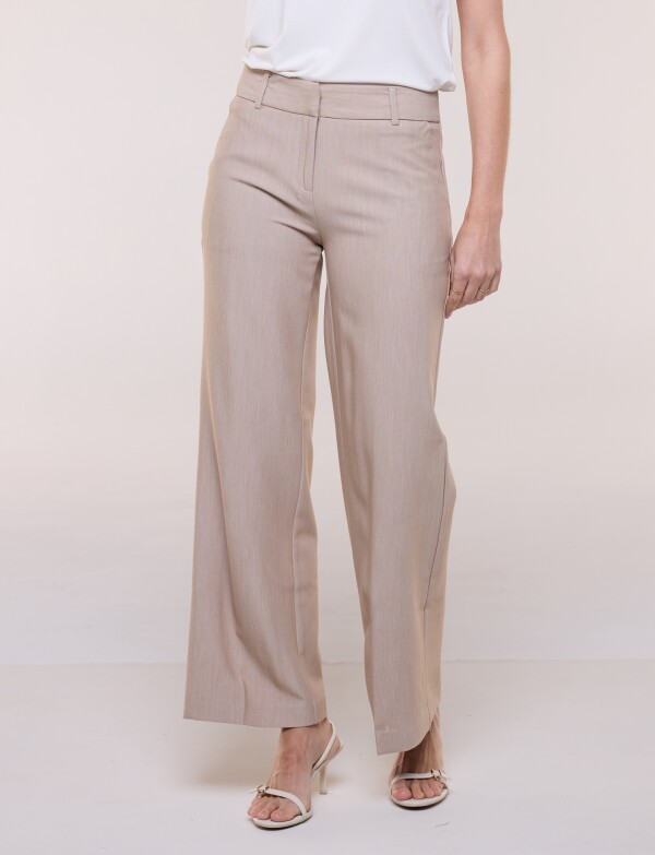 Pantalón Sastrero Wide Leg TOSTADO