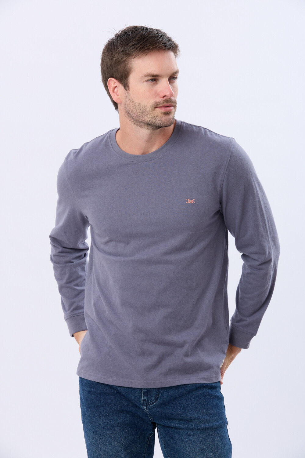 REMERA BÁSICA DE ALGODÓN Indigo