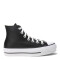 Championes Unisex Converse Plataforma Chuck Taylor Lift Negro - Blanco