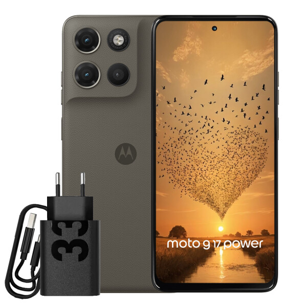 Motorola G17 Power 8gb + 16gb Ram 256gb 4g CEL MOTOROLA G17 POWER 8/256GB MARRON