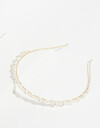 Vinchas Rígidas Perla Vincha Rígida Con Perlas - Combinacion Bicolor