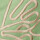 Chaleco Sapphiro Verde con bordado beige