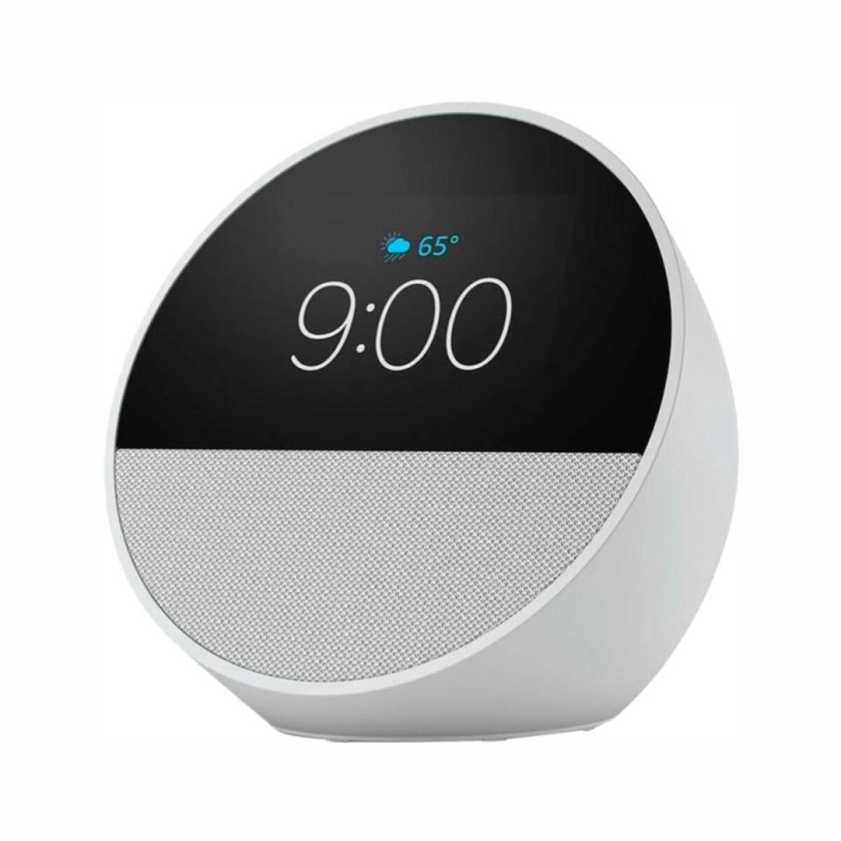 Asistente Virtual AMAZON ECHO SPOT Smart Alarm Clock Con Alexa - White 