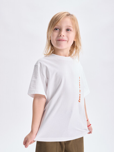 Remera sol Blanco