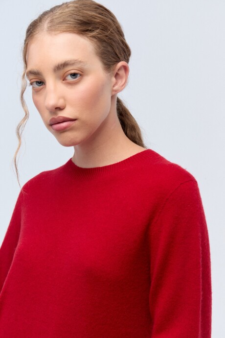 Sweater Málaga Rojo