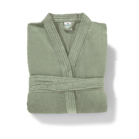Bata Baño Dohler Velour 100% Algodón Talle P al XXG VERDE