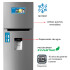 Heladera Con Freezer Smartlife Sl-rnf370sdinv HELADERA SMARTLIFE SL-RNF370SDINV INOX
