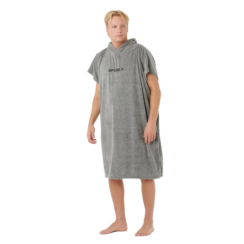 Poncho Rip Curl Brand Hooded Towel - Gris Poncho Rip Curl Brand Hooded Towel - Gris