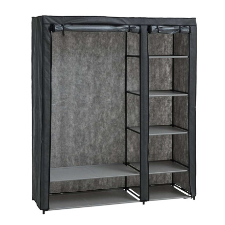 Armario Damhus 149X174 Tela Gris Oscuro