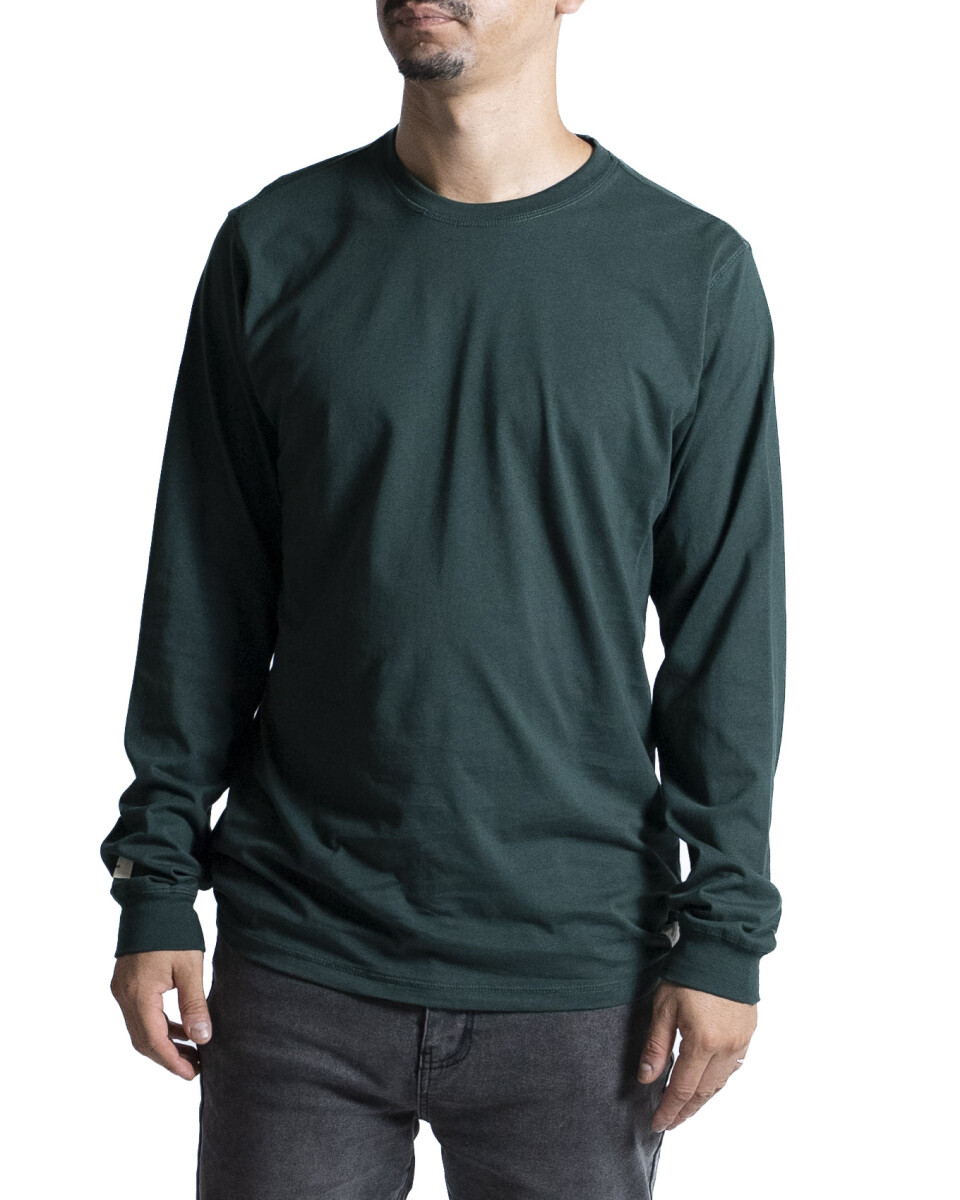 Remera Manga Larga Algodón - Pino 