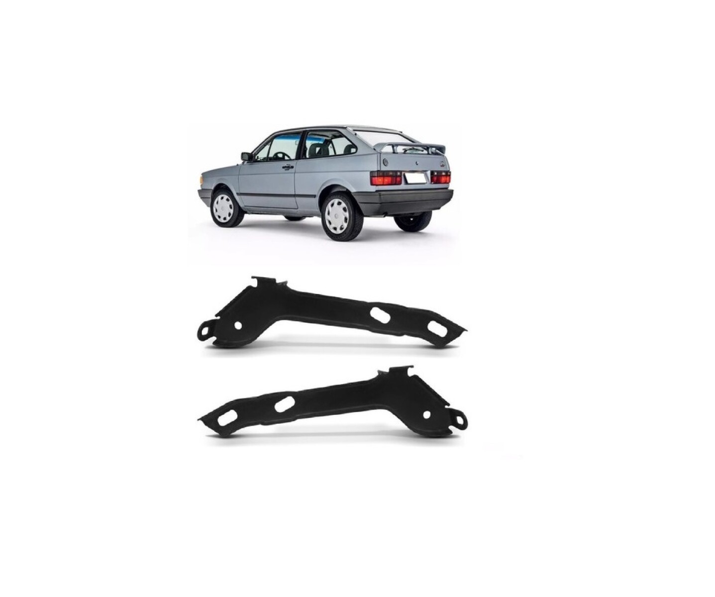 SOPORTE DE ALMA DE PARAGOLPE DELANTERO IZQUIERDO GOL / AMAZON 88/94 