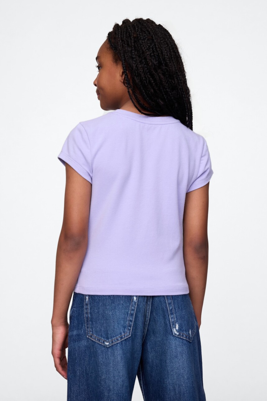 Remera Niña Warm Violet 568