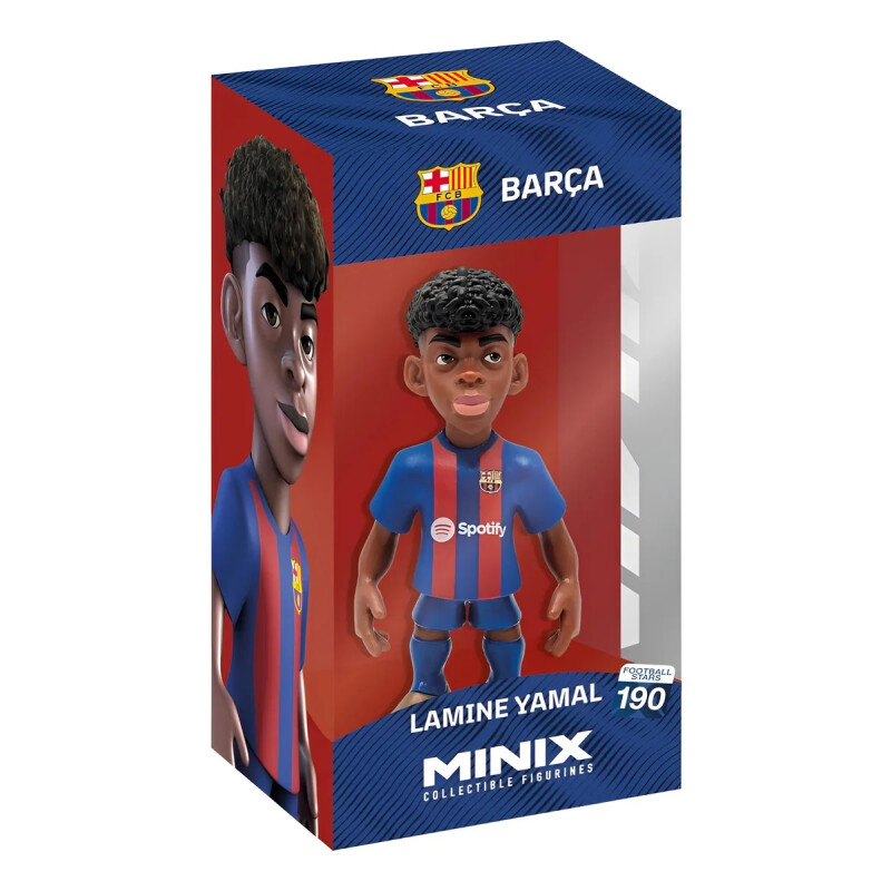 Figura Minix Coleccionable Lamine Yamal Fútbol Barcelona 3d Figura Minix Coleccionable Lamine Yamal Fútbol Barcelona 3d